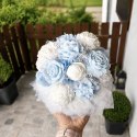 Bukiet mydlany Flower Box z mydełek prezent dla niej urodziny 24 cm