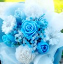 Bukiet z mydełek glicerynowych prezent handmade ozdoba upominek