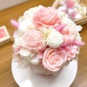 Piękny Bukiet mydlany Flower Box z mydełek prezent dla niej urodziny Duży